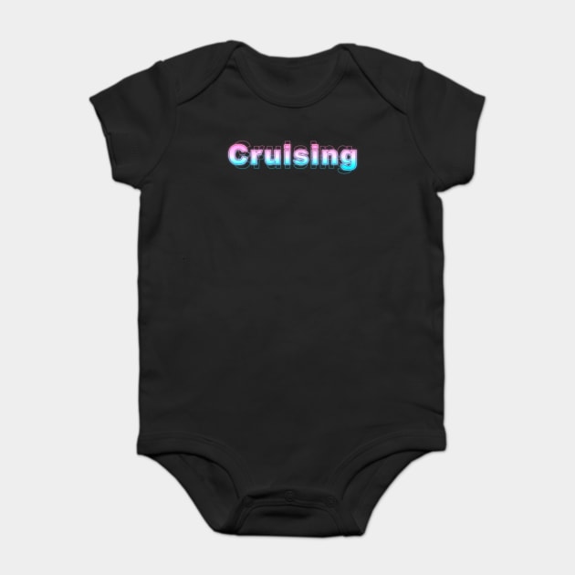 Cruising Baby Bodysuit by Sanzida Design